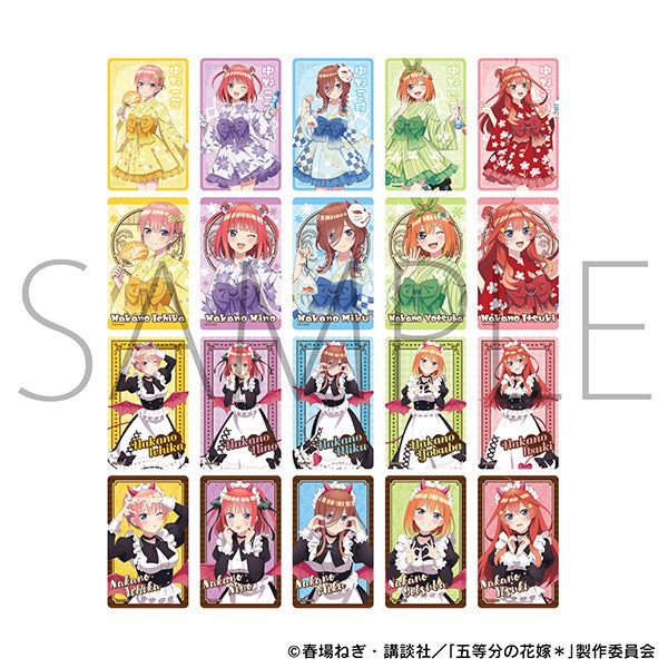 (Goods - Card) The Quintessential Quintuplets* Trading Clear Card / 20 Types Total (Blind Box -Single)