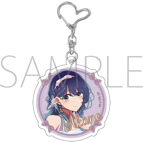 (Goods - Key Chain) Oshi no Ko Holographic Acrylic Key Chain - Balletcore style Akane Kurokawa