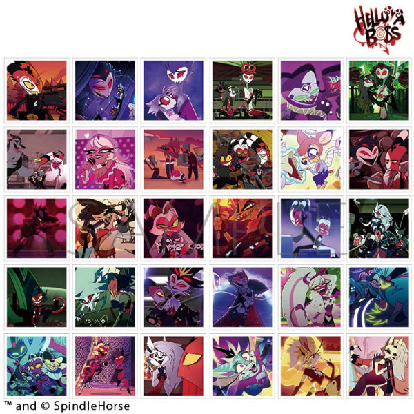 (Goods - Bromide) Helluva Boss MashiColle Square Photo Collection / Vol. 1 (Blind Box -Single)