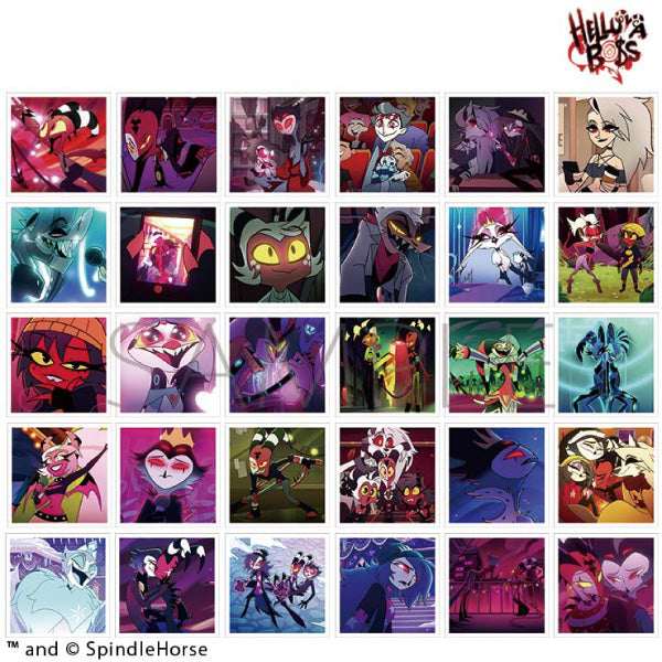 (Goods - Bromide) Helluva Boss MashiColle Square Photo Collection / Vol. 2 (Blind Box -Single)