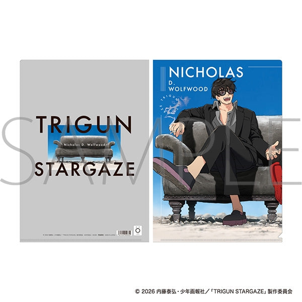 (Goods - Clear File) TRIGUN STARGAZE Clear File - Nicholas