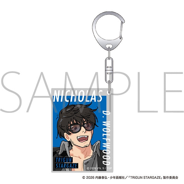 (Goods - Keychain) TRIGUN STARGAZE Acrylic Keychain - Nicholas