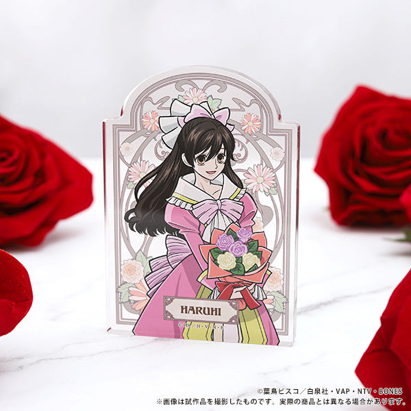 (Goods - Acrylic Block) Ouran High School Host Club Bouquet For You! Acrylic Block Haruhi Fujioka
