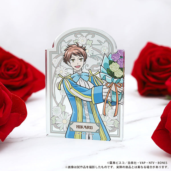 (Goods - Acrylic Block) Ouran High School Host Club Bouquet For You! Acrylic Block Hikaru Hitachiin