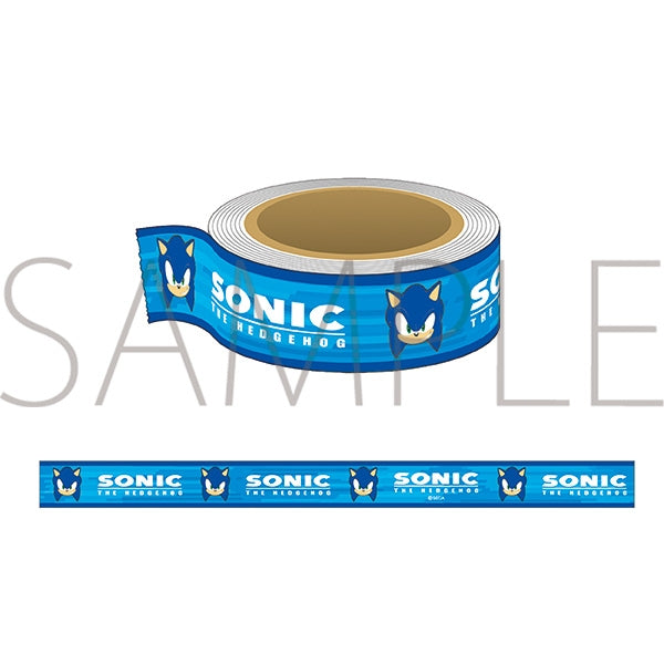 (Goods - Stationaries) Sonic X Masking Tape Sonic