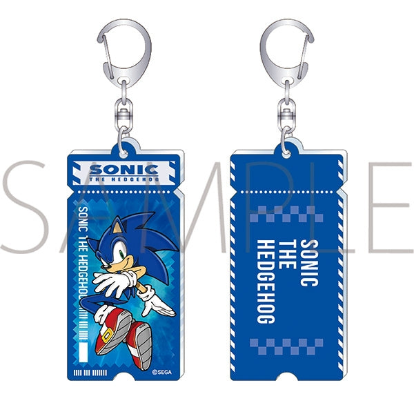 (Goods - Keychain) Sonic X Acrylic Keychain Sonic