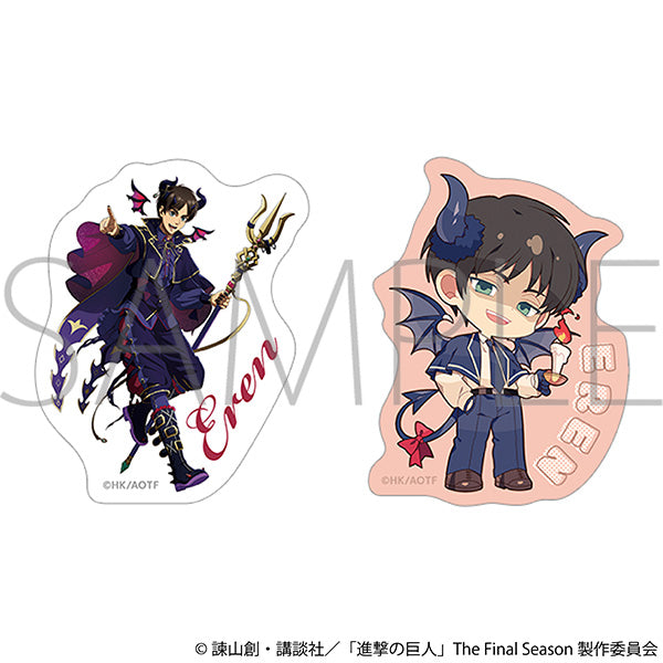 (Goods - Sticker) Attack on Titan Sticker Set / Eren ~Devil~