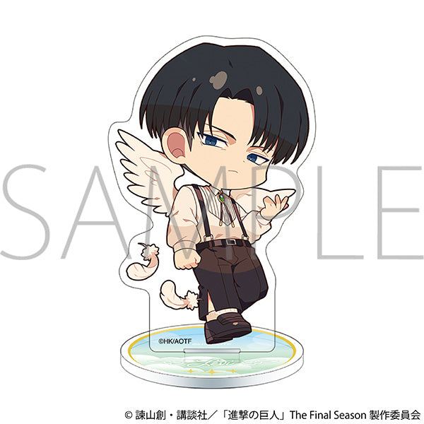 (Goods - Acrylic Stand) Attack on Titan Mini Acrylic Stand / Levi ~Angel~