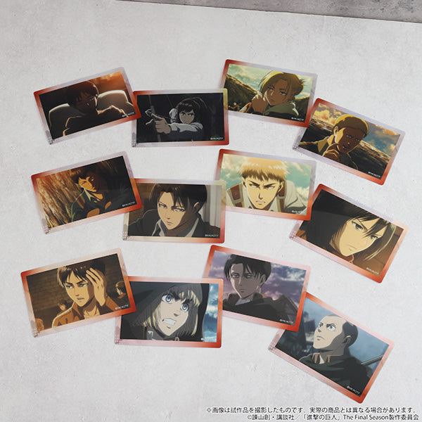 (Goods - Card) Attack on Titan Iridescent Art Collection (Blind Box -Single)