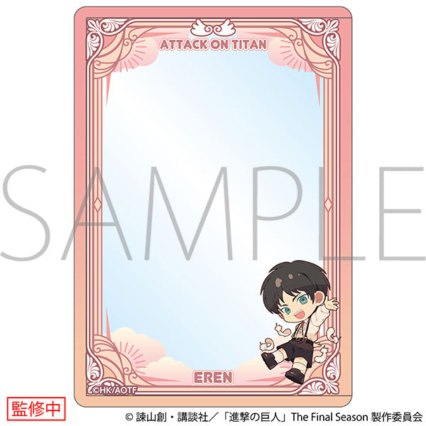 (Goods - Card Case) Attack on Titan Hard Card Case / Eren ~Angel~