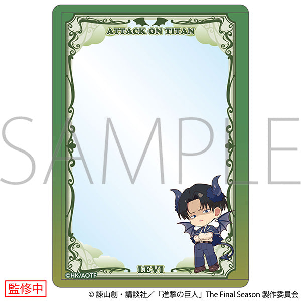 (Goods - Card Case) Attack on Titan Hard Card Case / Levi ~Devil~