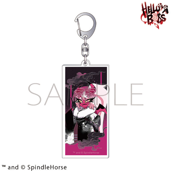 Goods - Keychain) Helluva Boss Acrylic Keychain / Verosika Kimono