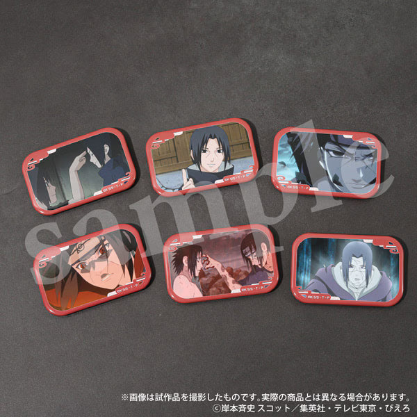 (Goods - Badge) Naruto: Shippuden Square Badge Collection Ver. Itachi Uchiha Journey (Blind Box -Single)