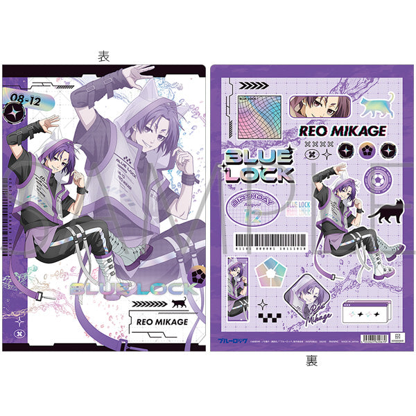 クリアファイル REO REO Goods - Clear File) Blue Lock Season 2 Clear File / Reo Mikage Cyber
