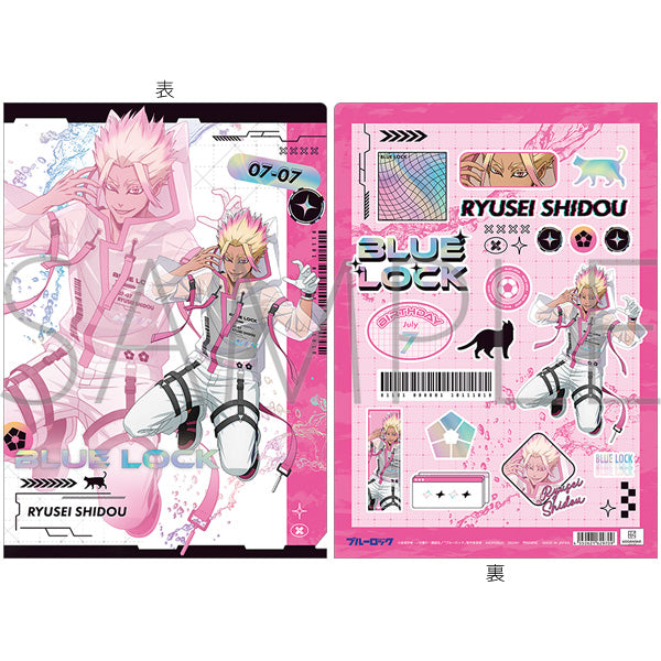 (Goods - Clear File) Blue Lock Season 2 Clear File / Ryusei Shido Cyber Cat