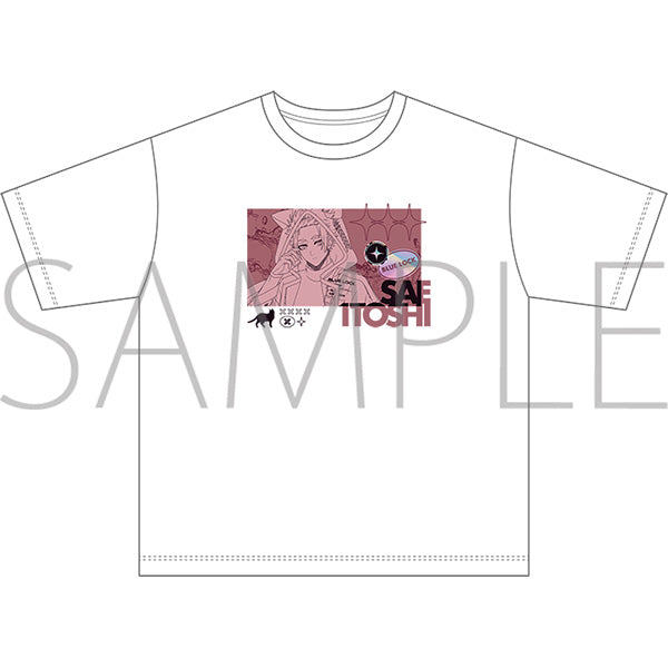 (Goods - Shirt) Blue Lock Season 2 Space A la mode T-shirt Collection / Sae Itoshi Cyber Cat / L