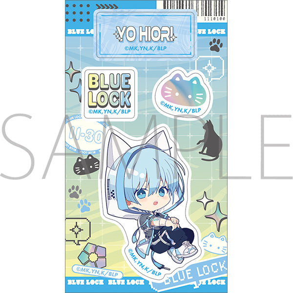 (Goods - Sticker) Blue Lock Season 2 Acrylic Die-cut Sticker / You Hiori Cyber Cat