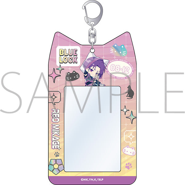(Goods - Card Holder) Blue Lock Season 2 Cat Ears-shaped Card Holder / Reo Mikage Cyber Cat