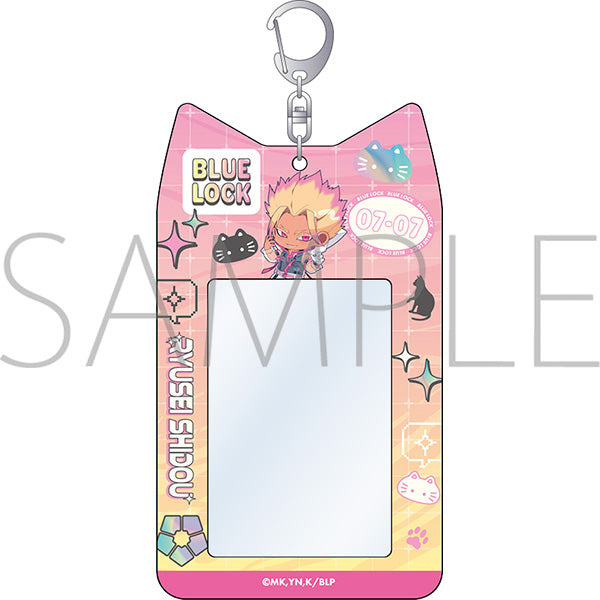 (Goods - Card Holder) Blue Lock Season 2 Cat Ears-shaped Card Holder / Ryusei Shido Cyber Cat