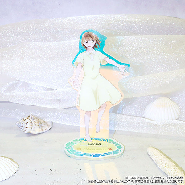 (Goods - Acrylic Stand) Blue Box Iridescent Acrylic Stand / Ayame Moriya ~Summer Colors~