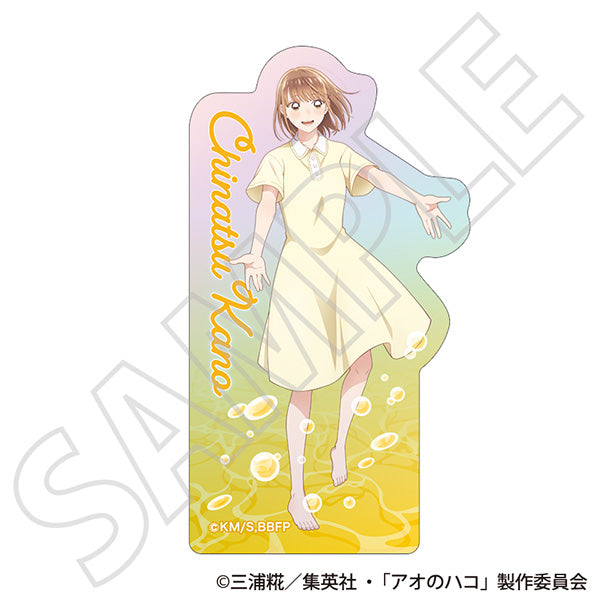(Goods - Sticker) Blue Box Iridescent Sticker / Chinatsu Kano ~Summer Colors~