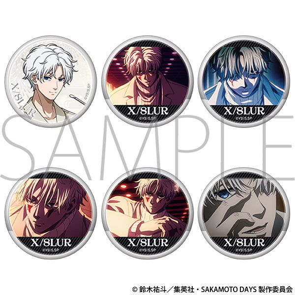 (Goods - Badge) SAKAMOTO DAYS Lots of X (Slur) Chara Badge Collection (Blind Box -Single)