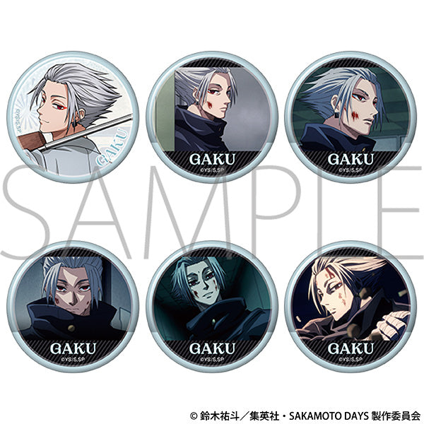 (Goods - Badge) SAKAMOTO DAYS Lots of Gaku Chara Badge Collection (Blind Box -Single)