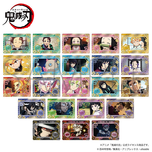 (Goods - Card) Demon Slayer: Kimetsu no Yaiba Neon Collection Sticker Ver. (Blind Box -Single)