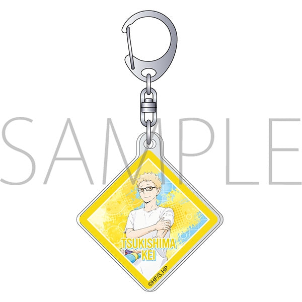 (Goods - Keychain) Haikyu!! Keychain Kei Tsukishima