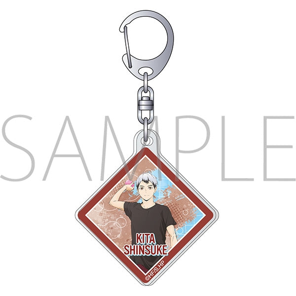 (Goods - Keychain) Haikyu!! Keychain Shinsuke Kita