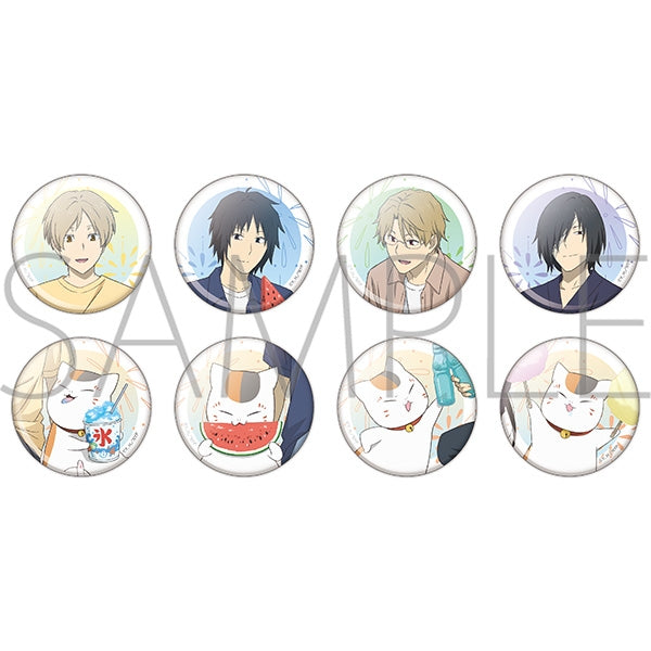 (Goods - Badge) Natsume's Book of Friends Character Badge Collection Summer Ver. (Blind Box -Single)
