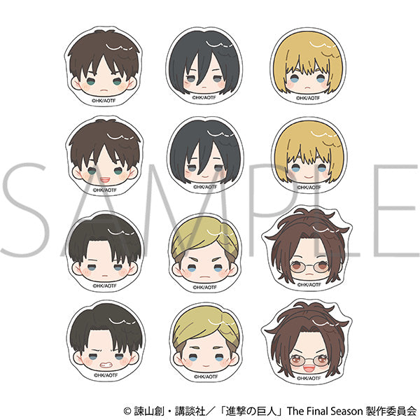 (Goods - Sticker) Attack on Titan Flake Sticker