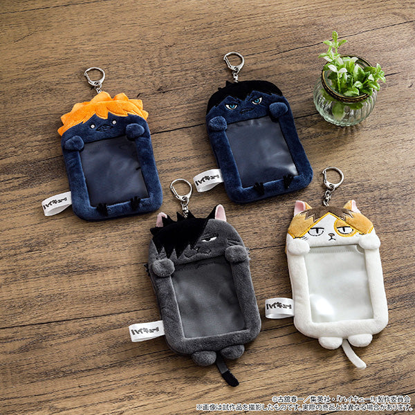 (Goods - Card Case) Haikyu!! Plush Card Holder / Kenmaneko