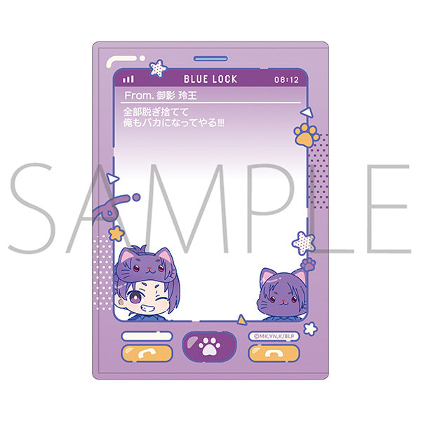 (Goods - Card Case) Blue Lock Season 2 withCAT illustration Ver. Hard Card Case / Reo Mikage