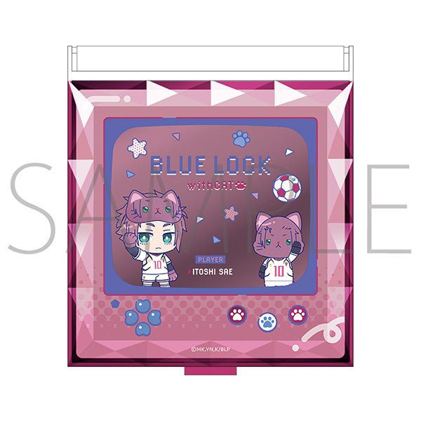 (Goods - Mirror) Blue Lock Season 2 withCAT illustration Ver. Jewel Mirror / Sae Itoshi