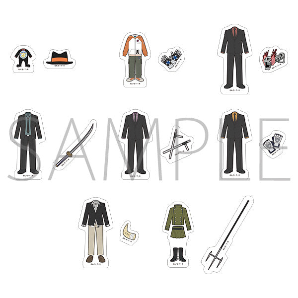(Goods - Sticker) REBORN! Peta Collection / Vongola Ver. (Blind Box -Single)