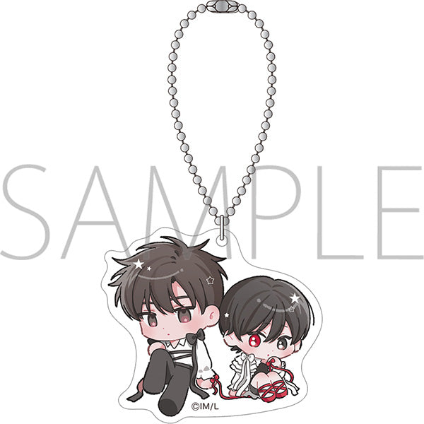 (Goods - Keychain) The garnet that sparkles in junk Acrylic Keychain