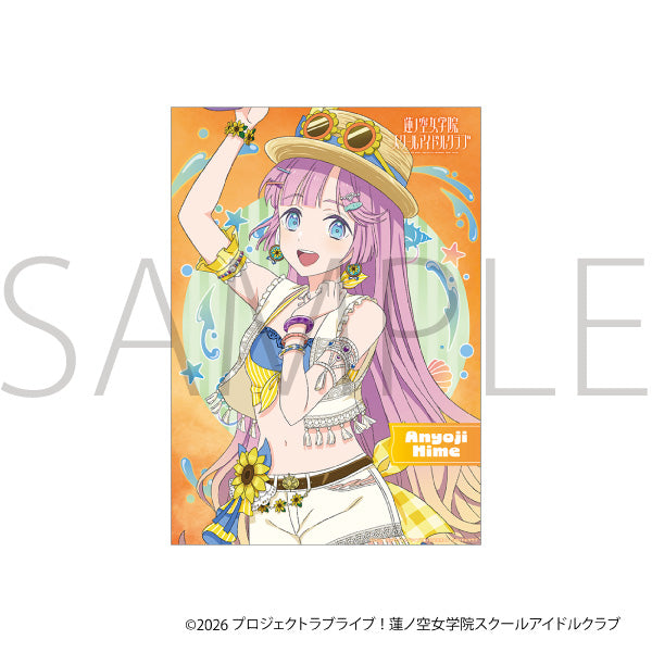 (Goods - Tapestry) Love Live! Hasu no Sora Jogakuin School Idol Club Clear Poster / Hime Anyoji