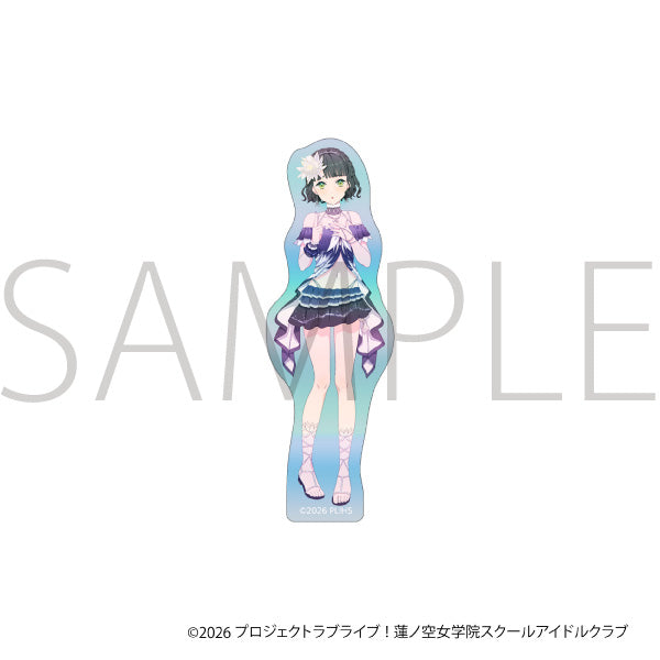 (Goods - Sticker) Love Live! Hasu no Sora Jogakuin School Idol Club Holographic Sticker / Ginko Momose