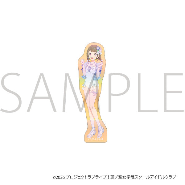(Goods - Sticker) Love Live! Hasu no Sora Jogakuin School Idol Club Holographic Sticker / Kosuzu Kachimachi