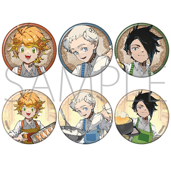 (Goods - Badge) The Promised Neverland Chara Badge Collection (Blind Box -Single)