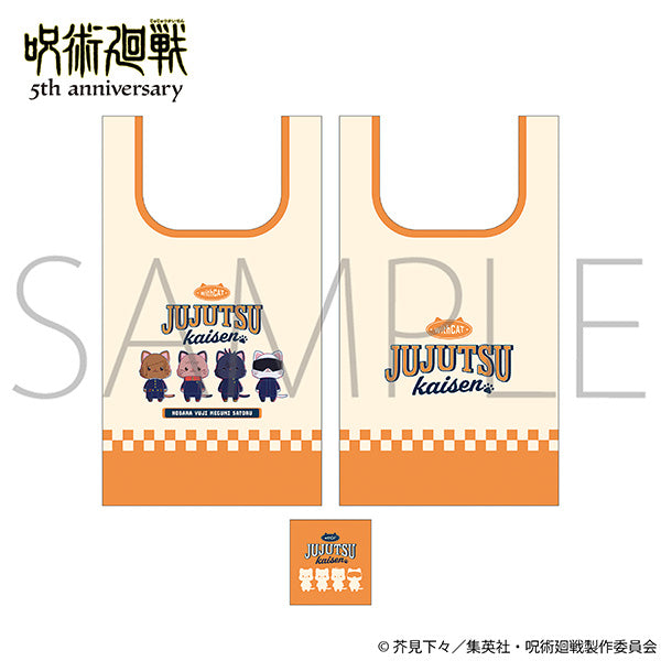 (Goods - Bag) Jujutsu Kaisen 5th Anniversary withCAT illustration Ver. Eco Bag / Shibuya Incident