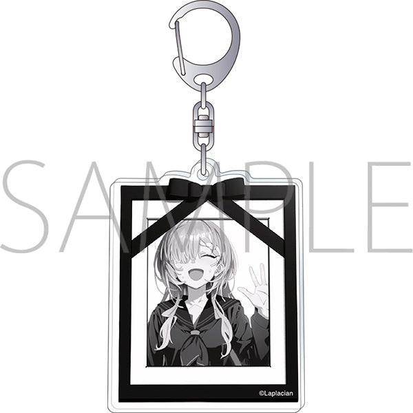 Goods - Keychain) Kugayama Shiori's Death Diary Memorial Portrait Acr