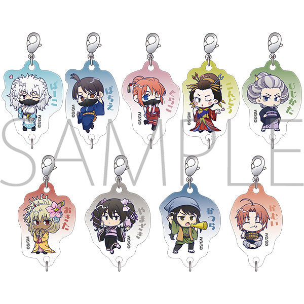 (Goods - Charm) Gintama Connectable Acrylic Charm Collection (Blind Box -Single)