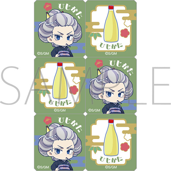 (Goods - Sticker) Gintama Acrylic Block Sticker / Toshiro Hijikata