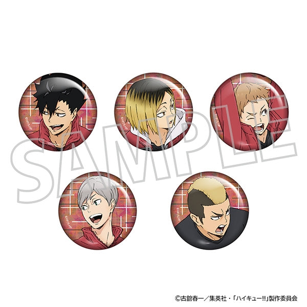 (Goods - Badge) Haikyu!! Holographic Badge Collection (Blind Box -Single)