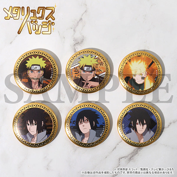 (Goods - Badge) NARUTO Shippuden Metallux Badge Collection (Blind Box -Single)