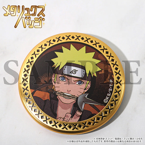 (Goods - Badge) NARUTO Shippuden Metallux Badge Collection (Blind Box -Single)