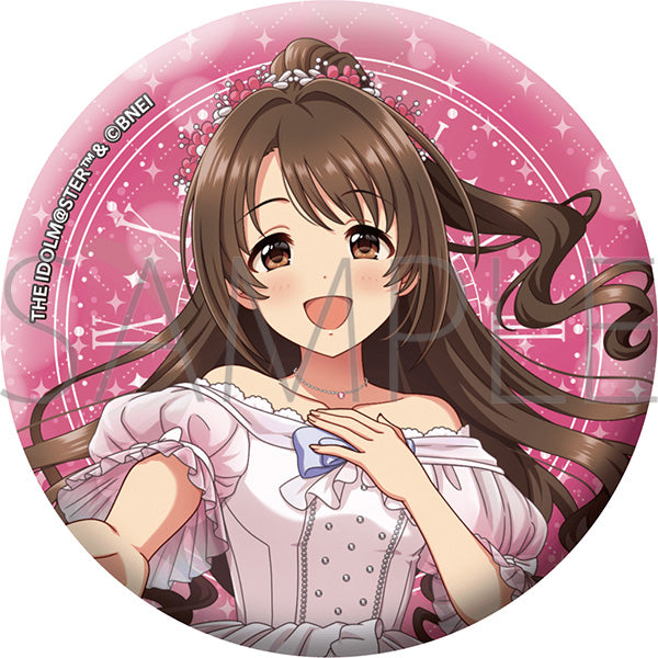 (Goods - Badge) THE IDOLM@STER Cinderella Girls Glitter Button Badge / Uzuki Shimamura Cinderella Girl General Election 2026