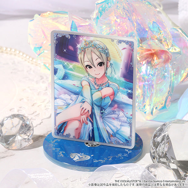 (Goods - Acrylic Stand) THE IDOLM@STER Cinderella Girls Revolving Acrylic Stand / Syuko Shiomi